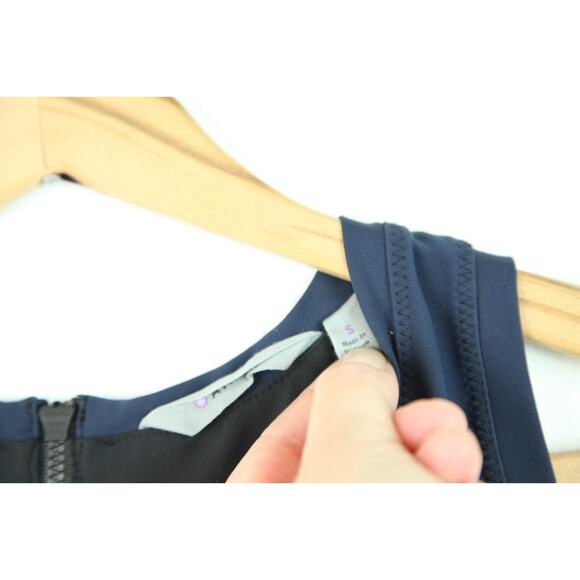 ATHLETA Small Dress Colorblock Minimal Athleisure Capsule Midi Lounge Career - Picture 6 of 10